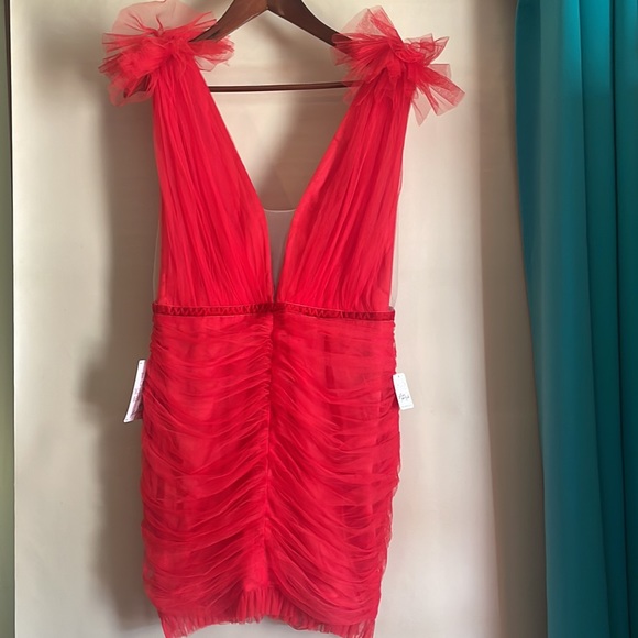 Free People HARLIE TULLE MINI DRESS - Picture 5 of 8